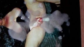 Bullcock1234 gets yet more spunk from tossertims balls