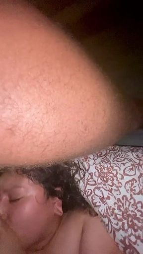 Pregnant Latina Takes Two BBC