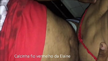 Cdzinha LimaSP Dandocom a calcinha fio verm da Elaine do Monte Santo 22022019