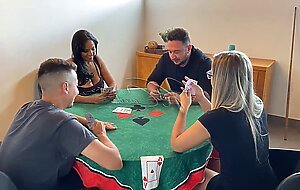 We invited a couple of friends over for a game night, but the real intention was to swap partners!!