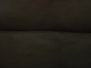 Chubby gay fucks sex toy for fun