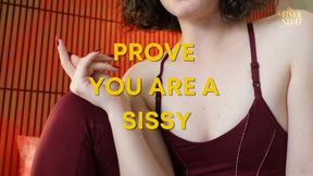 Prove You're A Sissy [Sissification Self-Facial CEI]