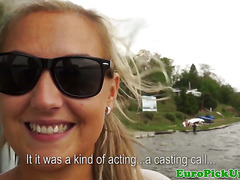 Squirting hugetitted pulled eurobabe drilled outdoors