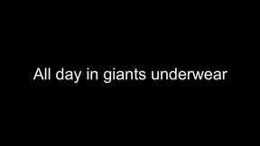 Macrophilia - spend the day in giants underwear