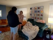 Real MILF Nurse Gets Fucked When She Gets Home From Her Shift - Jess & James