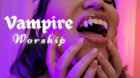 Vampire Worship - Mesmerizing Succubus Countess Wednesday Makes You Worship Her Long Nails, Sharp Teeth, Glossy Lips, &amp;amp; Mouth - Biting, Scratching, Vore Voiceover MP4 1080p