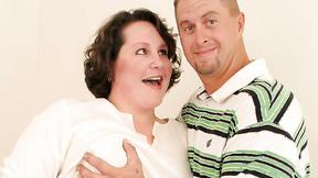 ”Mature Fatty Kira Loves the Cock”