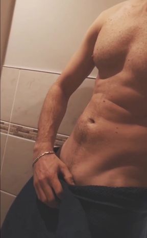 Solitary man with a big cock reveals all