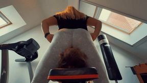 Ass in yoga pants dominates MOV