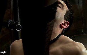 Black shemale fucks single man slave