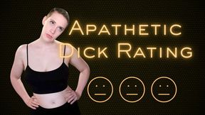 Apathetic Dick Rating - Short Haired Domme Is Indifferent To Your Dick