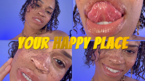 Your Happy Place- Ebony Femdom Goddess Rosie Reed Mesmerizing Slave Training Face Fetish POV