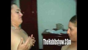 Latin Tranny Fucks Pussy for the First Time EVER