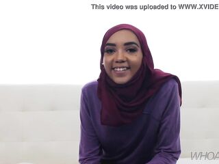 Casting Petite Hijab Teen roughly fucked