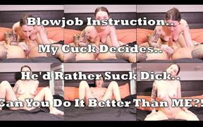 So You Think You Can Suck His Dick Better Than Me?