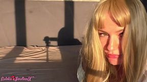 Unyielding Vixen Bravely Fucks Professer's Monstrosity Until Spilling Inside Her Mouth