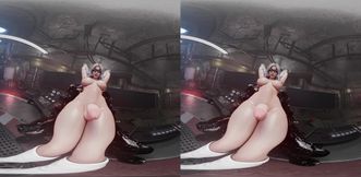 Venom X Black Cat - Futanari Penetrated by the Monster