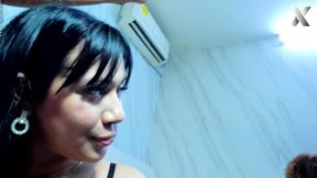 Hot neighbor girl gets licked and fucked