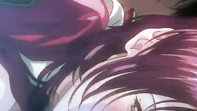 First time cock ride: Naughty anime babe in library