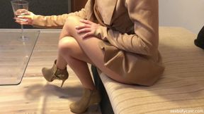 Boss Hard Anal Fucks Young Blonde Secretary and Creampies Her Tight Ass!