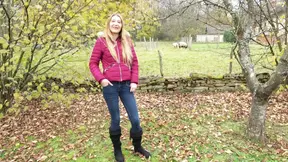 Jessie, 35ans, agricultrice à Dole (39) !