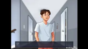 Young man pleases his girlfriend and her hot MILF mom