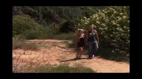 Hot blonde Eva Niev gets analed and fucked in a double penetration threesome