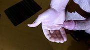 QUADRUPLE MOANING RUINED CUMSHOT IN MY HAND
