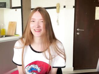 Step sister lost at chess and got a double load in her twat