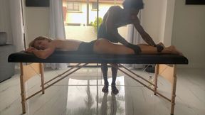 cassie bender massage table with damion