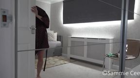 Peeping on Step-mom Doing Housework