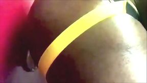 Black Muscle Butt Hot Provocative Squat &amp_ Sex Toy Scenes