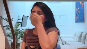Two cheating lesbians fucking while their husbands work (COMPILATION)
