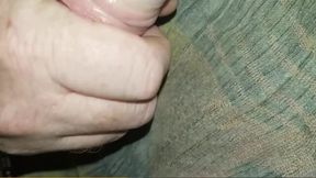 Nice Close Up of My THICK Uncut COCK Cuming HARD just for you!