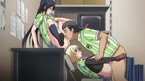 And Manager 4 - Pervert Manager Fucks Stepsisters In Back Store Room