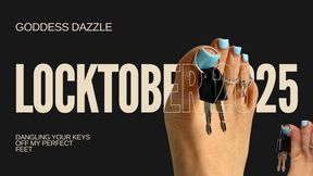 Locktober 2025: Goddess Dangles your Keys on Foot