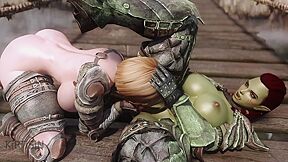 Orc And Nord Girls Warriors Lesbians And Their Hot Sex 2