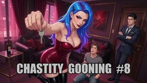 Chastity Gooning #8: Keyholder's Eternal Grip