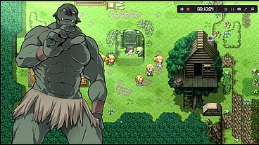 Ricoche A Weak JK's Climactic Battle With Orcs [ Hentai game PornPlay ] Ep.2 she lost her virginity with an orc monster cock and loved it