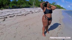 firehousexxx bts shoot with juicy tee beach suck preview