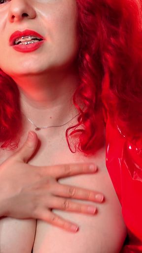 Emotional moment from &quot;ASMR JOI free video - sexy talks and natural tits&quot;