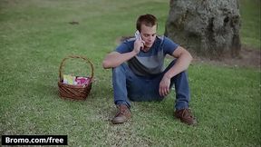 John Delta with Leon Lewis at Betrayed Part 1 Scene 1 - Trailer preview - Bromo