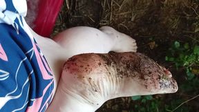 Dirty Feet Outside
