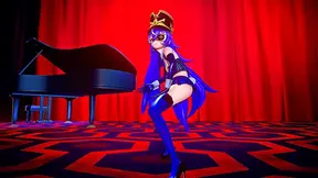 Chevreuse Explores Forbidden Desires in Steamy Genshin MMD Fantasy