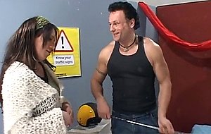 Mature fucks lucky guy