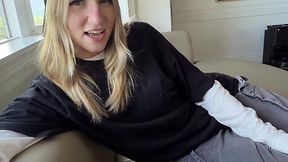 Hot Tomboy Next Door Fucks Like a Freak to Prove She’s Not a Lesbian – Abbie Sykes Gets Pounded Hard in Steamy Household Fantasy