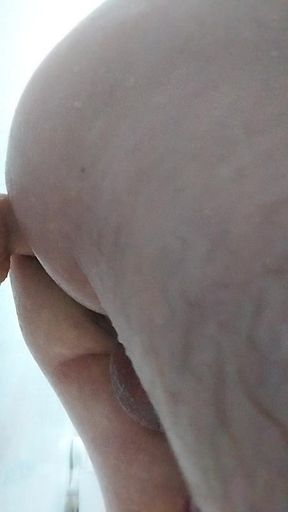 Self-pleasure in the shower!!