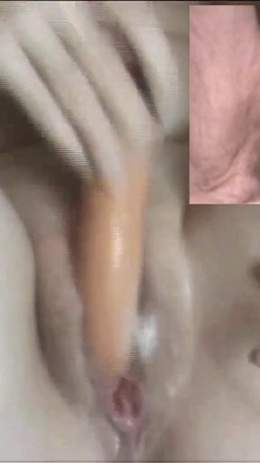 Virtual sex Cam 2 cam Cam2cam Cam chat Webcam Girl has virtual sex with an adult older man Cumshot Wet pussy Squirt&hellip;   Clip 2