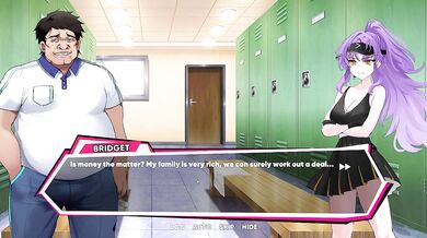 Uncensored Hentai Tennis Angels EX Gameplay - Tennis Babe enjoys Hot Anal Sex with Coach in Tennis Court