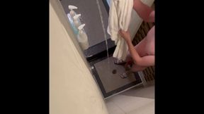 Exposed in Locker Room Showers